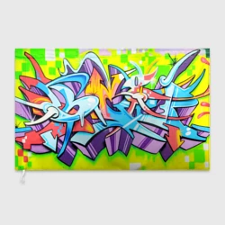 Флаг 3D Неоновая кислота