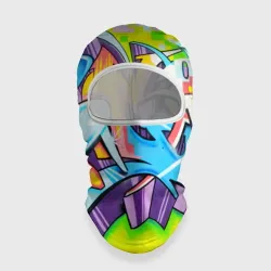 Балаклава 3D Неоновая кислота
