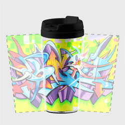 Термокружка-непроливайка Неоновая кислота - фото 2