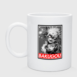 Кружка керамическая Bakugou monochrome