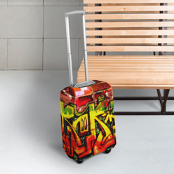Чехол для чемодана 3D Граффити - фото 2