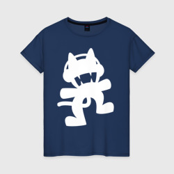 Monstercat – Женская футболка хлопок с принтом купить со скидкой в -20%