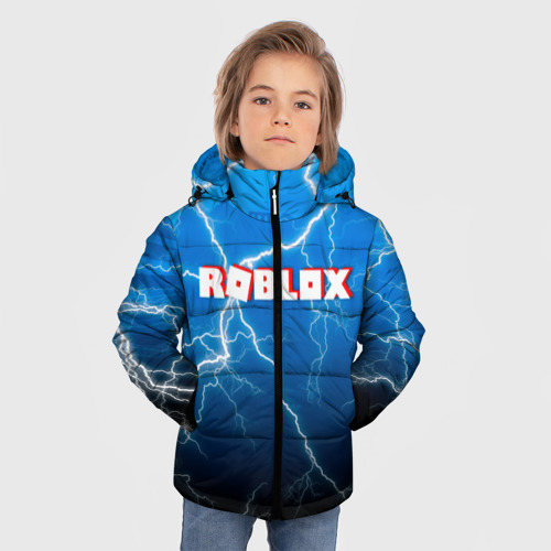 Зимняя куртка для мальчиков 3D Roblox, цвет красный - фото 3