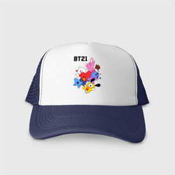 Кепка тракер с сеткой BT21 Mascots