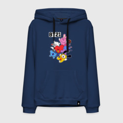 Мужская толстовка хлопок BT21 Mascots