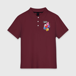 Женское поло хлопок BT21 Mascots