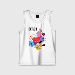 Детская майка хлопок BT21 Mascots