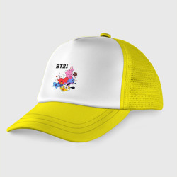 Детская кепка тракер BT21 Mascots