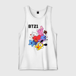 Мужская майка хлопок BT21 Mascots