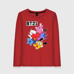 Женский лонгслив хлопок BT21 Mascots