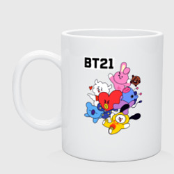 Кружка керамическая BT21 Mascots