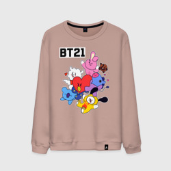 Мужской свитшот хлопок BT21 Mascots