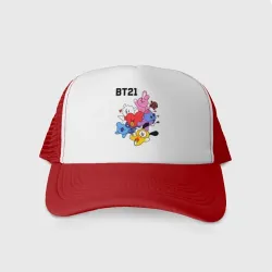 Кепка тракер с сеткой BT21 Mascots