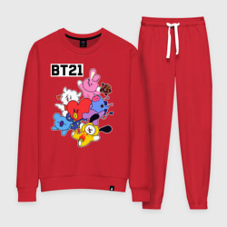 Женский костюм хлопок BT21 Mascots