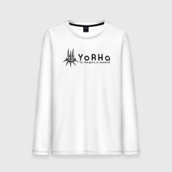 Мужской лонгслив хлопок YoRHa Logo