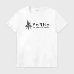 Мужская футболка хлопок YoRHa Logo