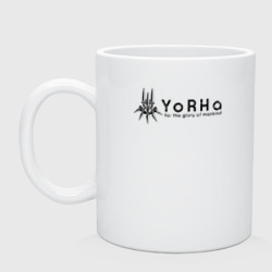 Кружка керамическая YoRHa Logo