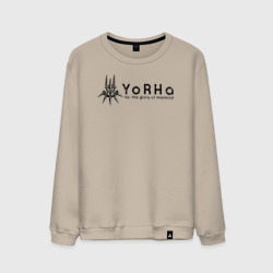 Мужской свитшот хлопок YoRHa Logo