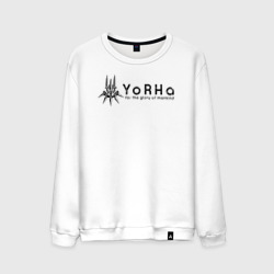 Мужской свитшот хлопок YoRHa Logo