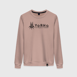 Женский свитшот хлопок YoRHa Logo