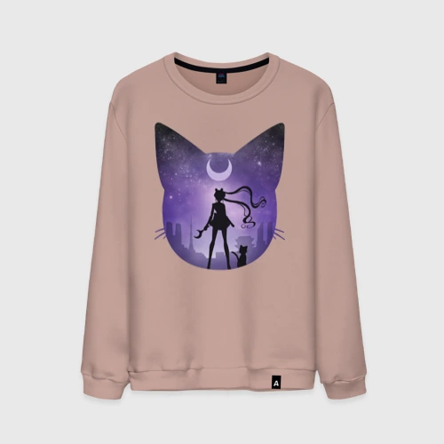Мужской свитшот хлопок Pretty Soldier Sailor Moon