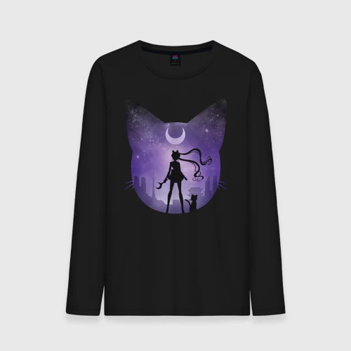 Мужской лонгслив хлопок Pretty Soldier Sailor Moon