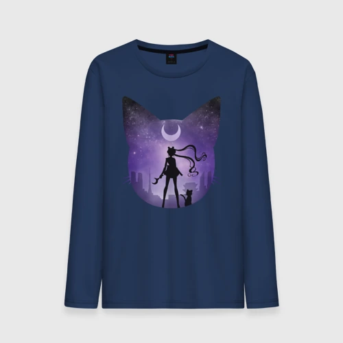 Мужской лонгслив хлопок Pretty Soldier Sailor Moon