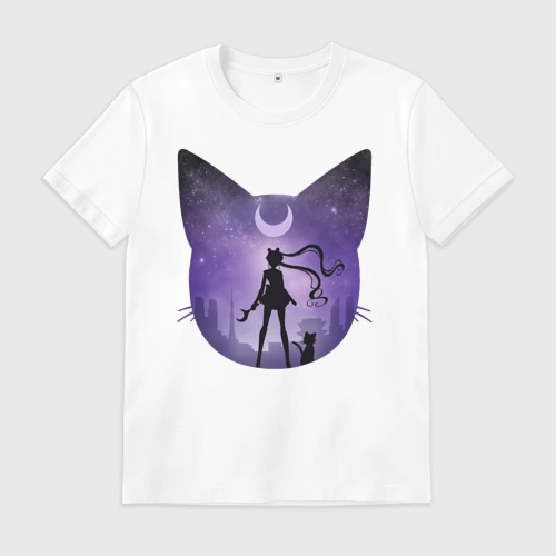 Мужская футболка хлопок Pretty Soldier Sailor Moon