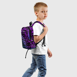 Детский рюкзак 3D Неоновые логотипы игр - фото 2