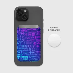 Картхолдер Magsafe магнитный Логотипы игр - фото 2
