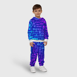 Детский костюм с толстовкой 3D Логотипы игр - фото 2