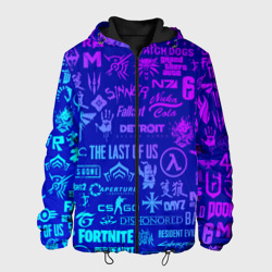 Мужская куртка 3D Логотипы игр