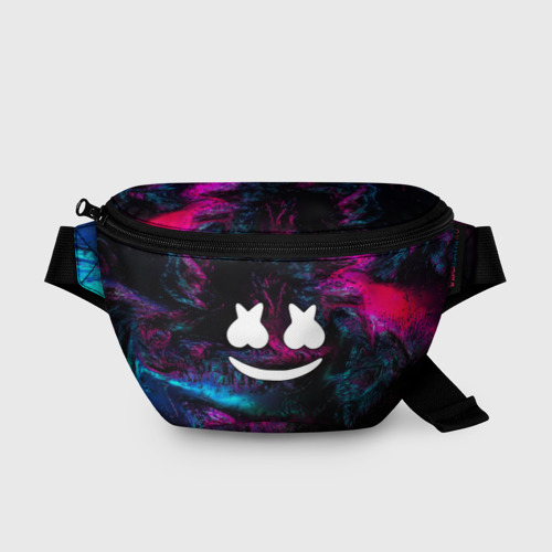 Поясная сумка 3D Marshmello NEON Фото 01 Поясная сумка 3D Marshmello NEON Фото 01