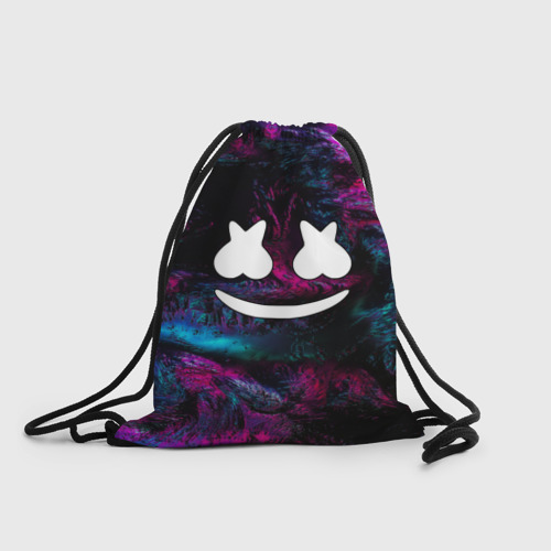 Рюкзак-мешок 3D Marshmello NEON Фото 01 Рюкзак-мешок 3D Marshmello NEON Фото 01