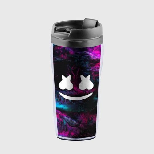 Термокружка-непроливайка Marshmello NEON Фото 01 Термокружка-непроливайка Marshmello NEON Фото 01