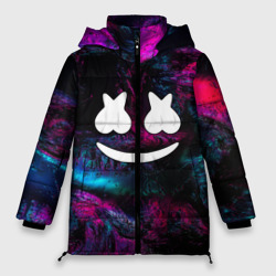 Женская зимняя куртка Oversize Marshmello neon