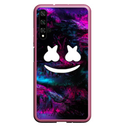 Чехол для Honor 20 Marshmello neon