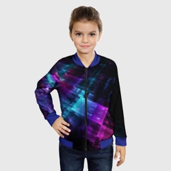 Детский бомбер 3D Неоновая абстракция - фото 2