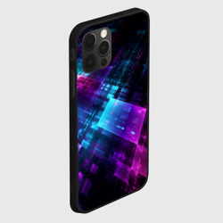 Чехол для iPhone 12 Pro Max Неоновая абстракция - фото 2
