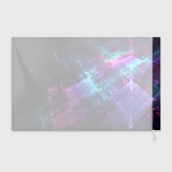 Флаг 3D Неоновая абстракция - фото 2