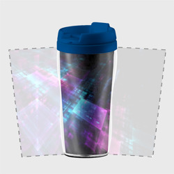 Термокружка-непроливайка Неоновая абстракция - фото 2