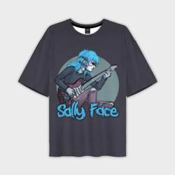 Мужская футболка oversize 3D Sally Face