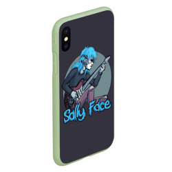 Чехол для iPhone XS Max матовый Sally Face - фото 2