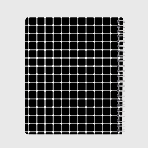 Тетрадь Неуловимые серый точки, цвет клетка - фото 2