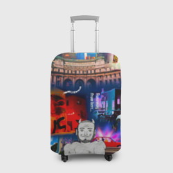 Чехол для чемодана 3D Runaway