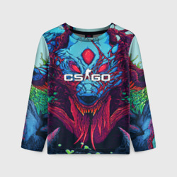 Детский лонгслив 3D Hyper beast