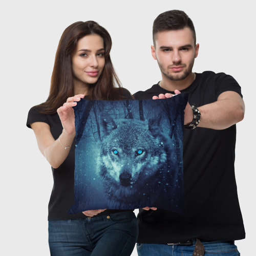 Подушка 3D Волк - фото 3