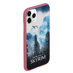 Чехол для iPhone 11 Pro Max матовый Skyrim - фото 2