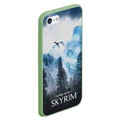 Чехол для iPhone 5/5S матовый Skyrim - фото 2