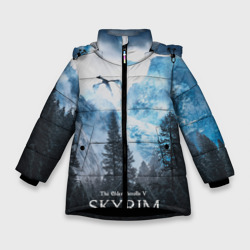 Зимняя куртка для девочек 3D Skyrim